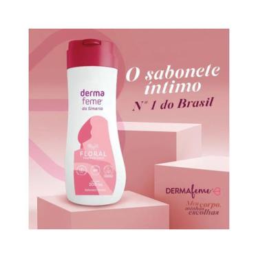 Imagem de Sabonete Líquido Íntimo Derma Feme Floral Com 200ml