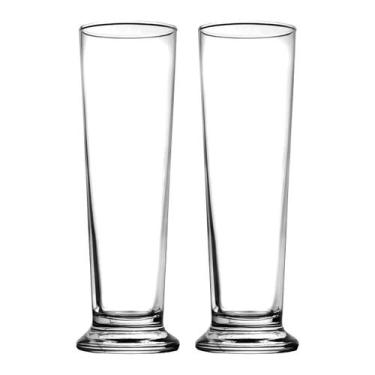 Imagem de Kit com 2 Copos Vidro P/ Cerveja Chopp Drink Bar 250ml Refrigerante - 