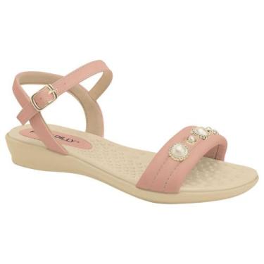 Imagem de Sandália Feminina Anabela Iogurte Piccadilly 500403-03, 35