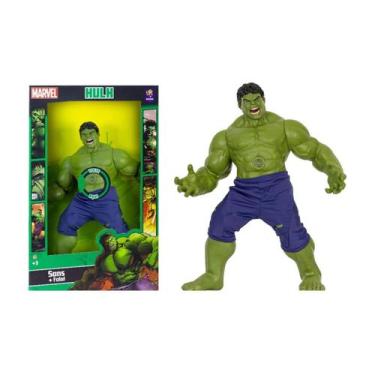 Imagem de Boneco Hulk 10 Frases Marvel 0581 - Mimo