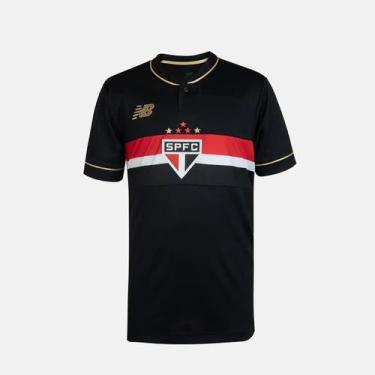 Imagem de Camisa São Paulo Comemorativa 25/26 Jogador New Balance Infantil Taman
