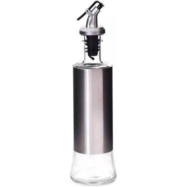 Imagem de Galheteiro de Inox Vidro Azeite Vinagre Temperos, 300ml Art House