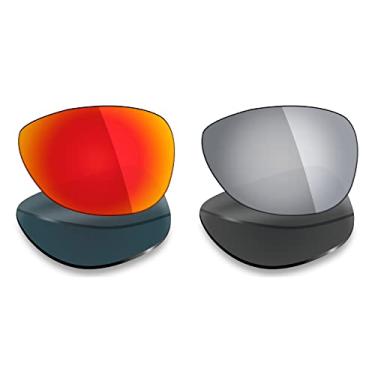Imagem de Mryok 2 pares de lentes polarizadas de substituição para óculos de sol Oakley Crosshair 2012 – Opções