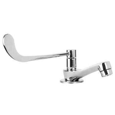 Imagem de Torneira Clinica Alavanca Hospitais E Clinica Inox Prata