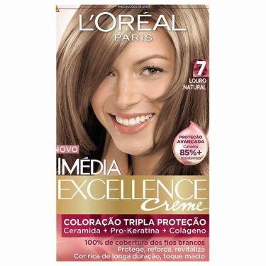 Imagem de Tintura Imédia Excellence 7 Louro Natural 47g