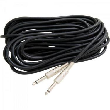 Imagem de Cabo para Instrumentos P10 x P10 10M CBGU0002 Preto STORM
