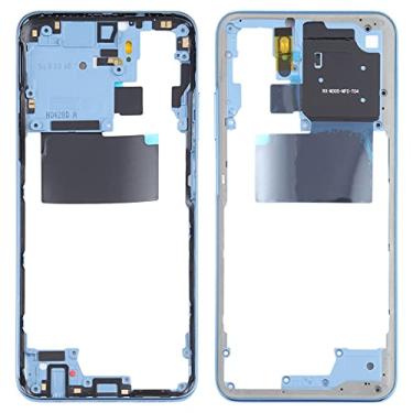 Imagem de HUANGYUNCHAO Acessórios telefônicos Placa do moldura do quadro médio para Xiaomi Redmi Note 10S M2101K7BG Substituição do telefone celular