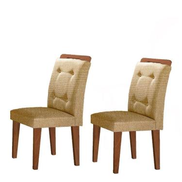 Imagem de Conjunto com 2 Cadeiras Imperatriz Turim Rufato