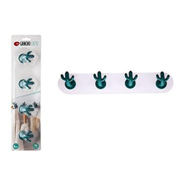 Imagem de Kit 4 Ganchos De Parede Em Plastico Laminado Beb�