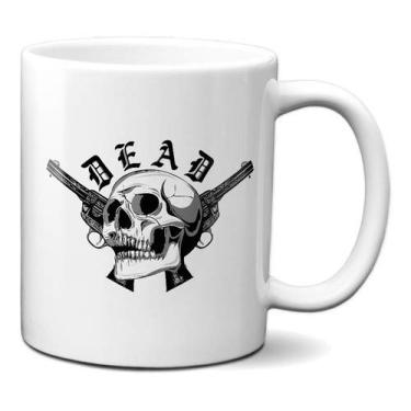 Imagem de Caneca Caveira Dead Armas Presente Criativo Personalizado