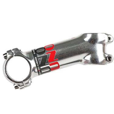 Imagem de Haste de bicicleta de montanha 31,8 cm, 7/17/35 graus 70-130 mm haste de elevação retrô leve para a maioria das bicicletas, bicicleta de estrada, MTB, BMX, ciclismo (liga de alumínio, prata) (± 17° 100 mm)