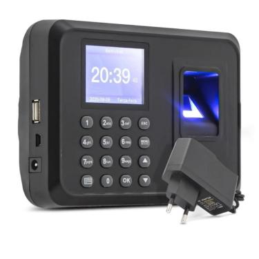 Imagem de Relógio Ponto Biométrico Digital Pendrive 110V/220V