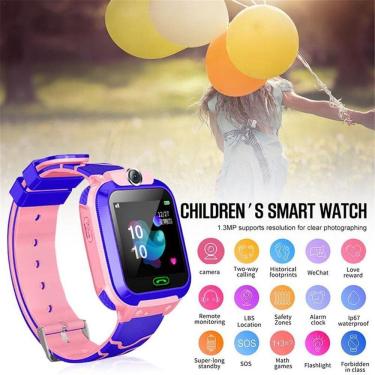 Imagem de Crianças Smart Watch Phone Music Smartwatch para crianças 3 12 anos Meninas fitness Watch Pulseira Inteligente para Android iOS| Relógios inteligentes