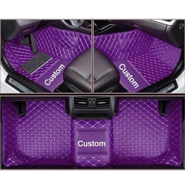 Imagem de Tapetes de carro personalizados compatíveis com Jeep, forro automotivo de couro à prova d'água, cobertura total, proteção para todos os climas, tapete antiderrapante, modelos de carros personalizados