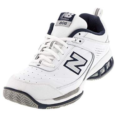 Imagem de New Balance Tênis masculino 806 V1, Branco, 12 X-Wide