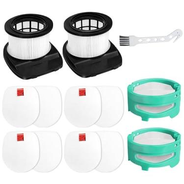 Imagem de 2 HEPA + 4 filtros de espuma e feltro, 2 neutralizadores de odor compatíveis com Shark IZ862H UZ865H UZ565H IZ562H IZ540H aspirador de pó (a granel-1)