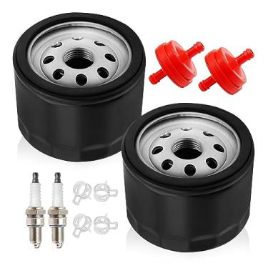 Imagem de SYOWADA Filtro de óleo de substituição 951-12690 para Craftsman LT1500 LT3800 LT4200 LT4600 R1000 RER1000 T1000 T1200 T1300 T1500, filtro de óleo 951-11501 Substituição para Super Bronco 42 TB30 TB30R