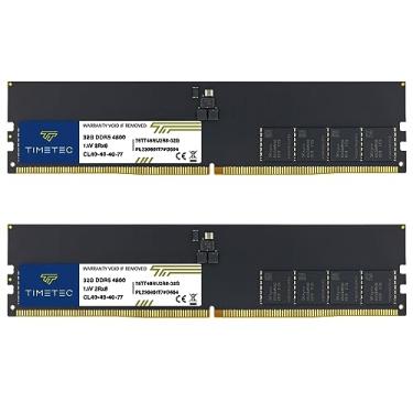Imagem de Timetec DDR5 Unbuffered Non-ECC 1.1V 288 Pin UDIMM Desktop Memory RAM Upgrade (4800MHz, 64GB KIT (2x32GB))