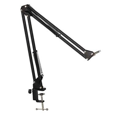 Imagem de Prettyia Suporte de telefone suporte para braçadeira de telefone de mesa Suporte para telefone cantilever, rotação flexível de 360°, suporte de braço longo para tablet de telefone– conjunto A