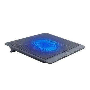 Imagem de Suporte Base Cooler Led Notebook Até 15,6 Apoio Vertical Usb - Oberon
