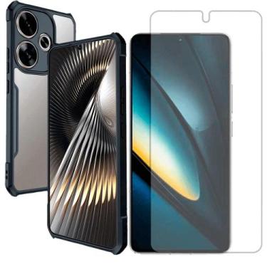 Imagem de Capa Airbag Compativel Com Xiaomi Poco F6 5G + Pelicula Hidrogel - GR 