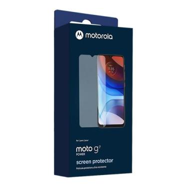 Imagem de Película De Vidro Original Motorola Antibacteriana - Moto E7 Power