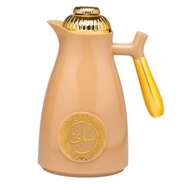 Imagem de Garrafa Térmica Plus Luxo Premium 1L Chás Café Presente (Nude)