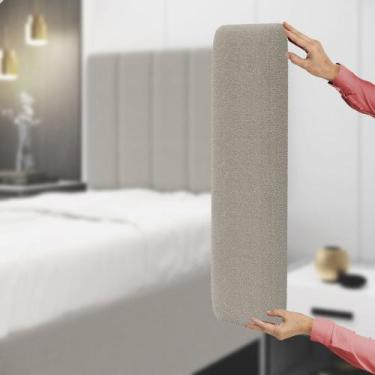 Imagem de Painel Modulado Nashira 100 / N-036 Bouclê Bege - ARADECOR, Bege, SOLT