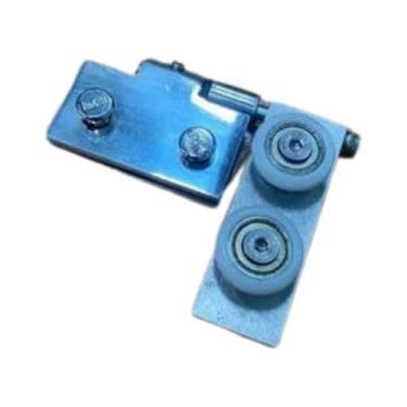 Imagem de 1125sf - Conjunto Roldana Dupla P/ Box Sanfonado Cromado - London Alum