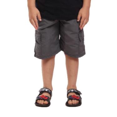 Imagem de Bermuda Tactel OX SILVER Infantil Bolso Cargo - Oxsilver, Menino, 16, 