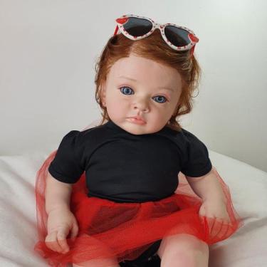 Imagem de Bebê Reborn Menina Muito Realista + Bolsa - Mundo Azul e Rosa