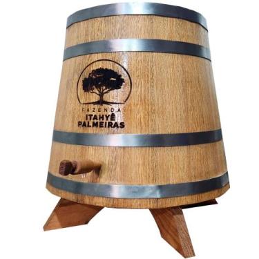 Imagem de Dorna/barril Madeira Carvalho Europeu 5 Litros - WOOD E-COMMERCE