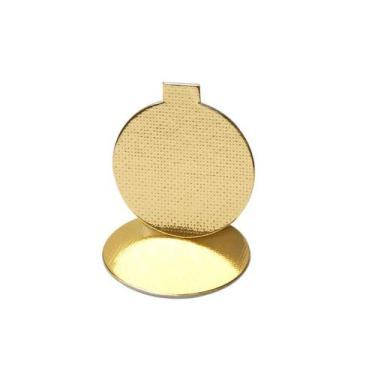 Imagem de Base Laminada Dourada Redonda Para Doces Marca Stalden Decor 10 Cm 50 