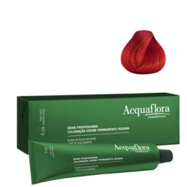 Imagem de Coloração Creme Acquaflora Vegana 0.6 Vermelho 60g