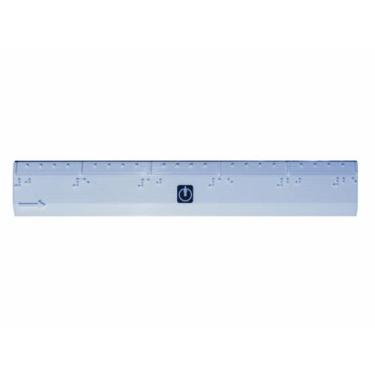 Imagem de Régua Braille Tátil Baixa Visão 25 Cm - InclusivaDigital
