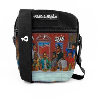 Imagem de Shoulder Bag Mini Bolsa Lateral Pega a Visão Rappers - MP Moda Masculi