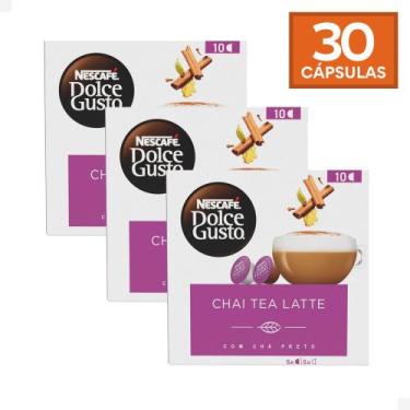 Imagem de Combo 30 Cápsulas Chai Tea Latte Chá Dolce Gusto
