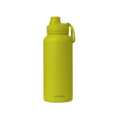 Imagem de Garrafa Térmica Gocase Fresh Aço Inoxidável - 950ml, Lemon
