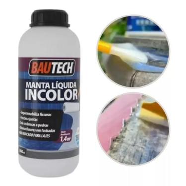 Imagem de Manta Líquida Transparente Bautech 900ml Impermeabilizante