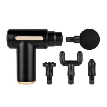 Imagem de Fascial Gun Aparelho Muscular Vibração Fitness Led - GENZO