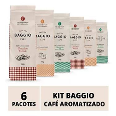 Imagem de Kit Café Torrado E Moído Aromatizado 1500G - Baggio