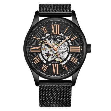 Imagem de Relógio Masculino Stuhrling Atrium 3942 Automático 42mm, Preto