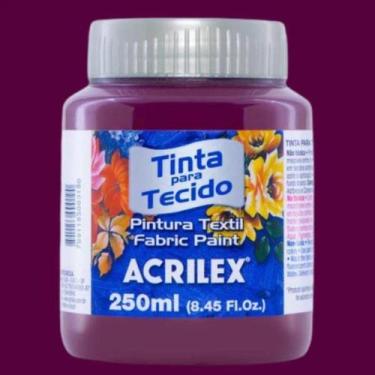 Imagem de Tinta Tecido Fosca 250ml 995 - Uva - ACRILEX, UVA - 995