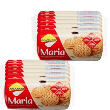 Imagem de Kit c/ 12und Biscoito Maria Zero Açúcar LOWÇUCAR 110g