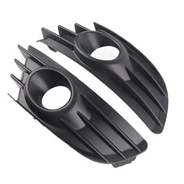 Imagem de Fog Light Grille, 2pcs Front Bumper Fog Grille Grade Protege a Lâmpada de Neblina de Arranhões e Substituição Direta de Poeira para C4 2004-2008