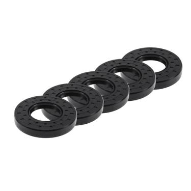 Imagem de REPAIROCK Vedação de óleo universal TC borda dupla W anel de vedação de mola de aço vedação do eixo rotativo 40 x 80 x 12 mm alta pressão NBR borracha preta 5 peças