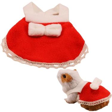 Imagem de Vestido de coelho fofo para mini cachorro, animal pequeno, chinchila, traje de férias PPP, roupas para cães, vestido de fantasia de animal pequeno para hamster, esquilo, planador de açúcar,