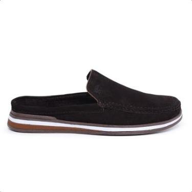 Imagem de Mocassim Mule Nobuck Masculino Vancouver Clássico Café-Masculino