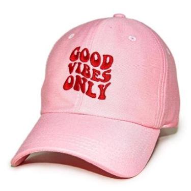 Imagem de Boné Rosa Unissex 06 Gomos Aba Curva - Mants Clothing-Unissex