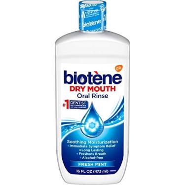 Imagem de Enxaguante Bucal Hálito Fresco, Tratamento para Boca Seca, Menta, 16 fl oz (445)